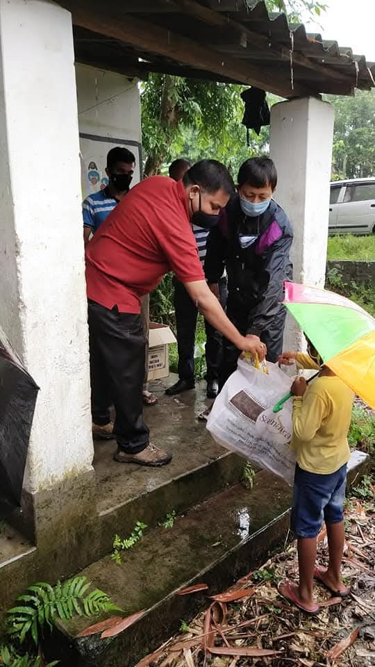 Community service program during COVID period
